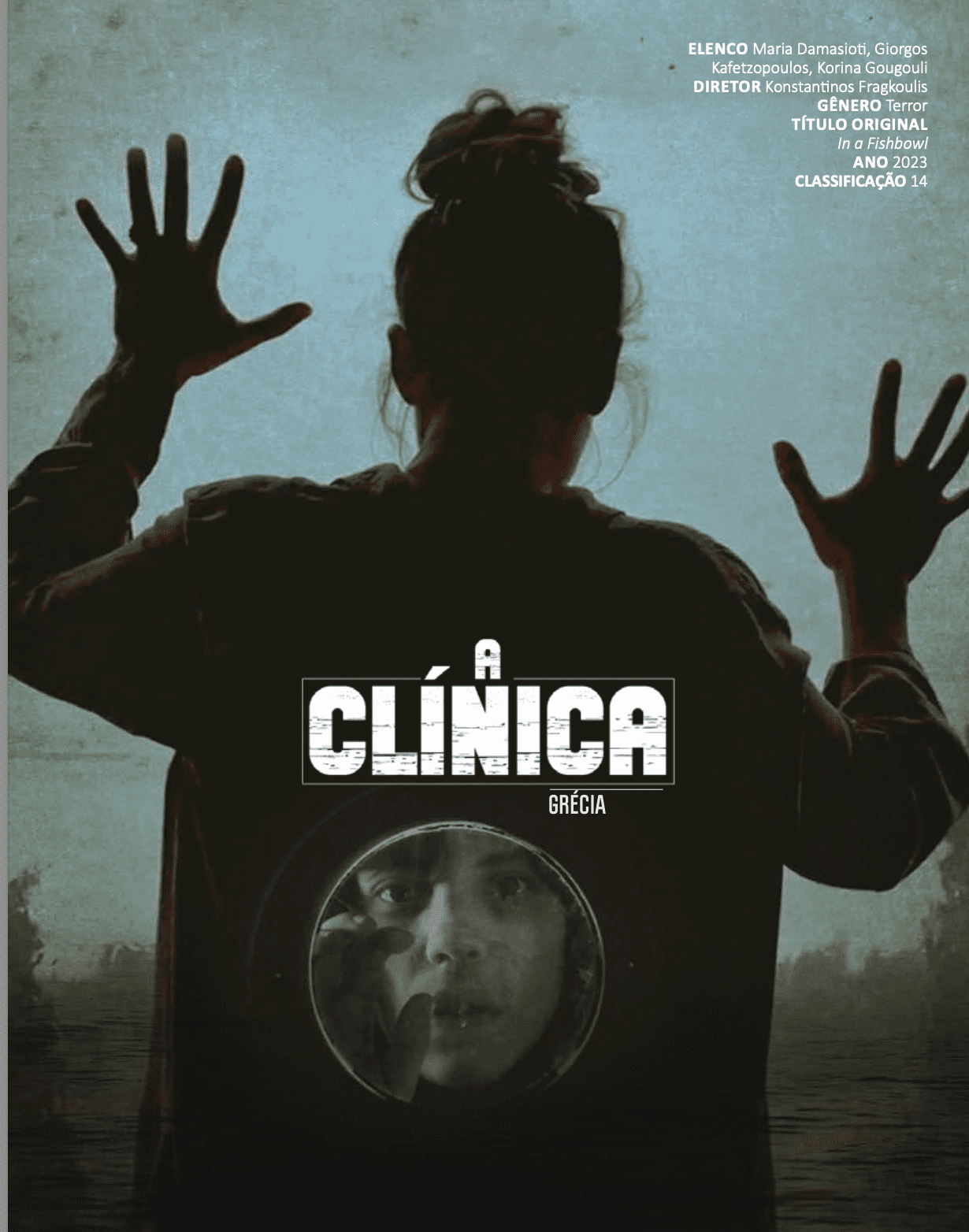 «A Clínica» — η αφίσα της διεθνούς κυκλοφορίας