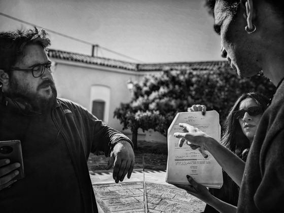 «γυάλα» — από τα γυρίσματα στη Σάμο