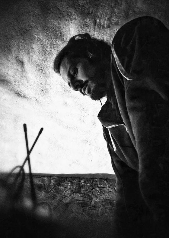 «γυάλα» — από τα γυρίσματα στη Σάμο